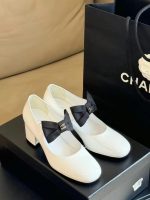 Chanel Mary Janes White And Black G45356 B15113 Nt688 - Image 3