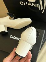 Chanel Mary Janes White And Black G45356 B15113 Nt688 - Image 5