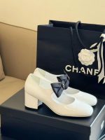 Chanel Mary Janes White And Black G45356 B15113 Nt688 - Image 8