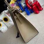 Hermes Kelly Epsom Ck18 Etoupe Gold Hardware 25Cm - Image 5