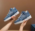 Louis Vuitton Trainer Monogram Denim - Image 3