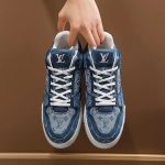 Louis Vuitton Trainer Monogram Denim - Image 2