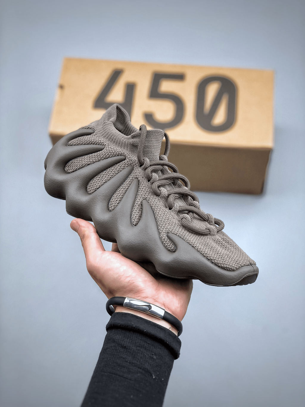 Adidas Yeezy 450 Earth Gray Brown - Image 2