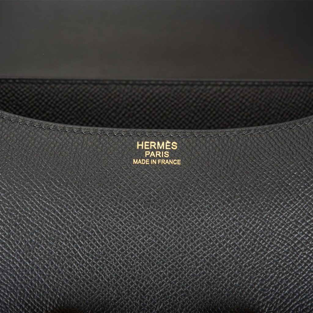 Hermes Constance 24 Togo Leather Gold Hardware Black 24Cm - Image 7