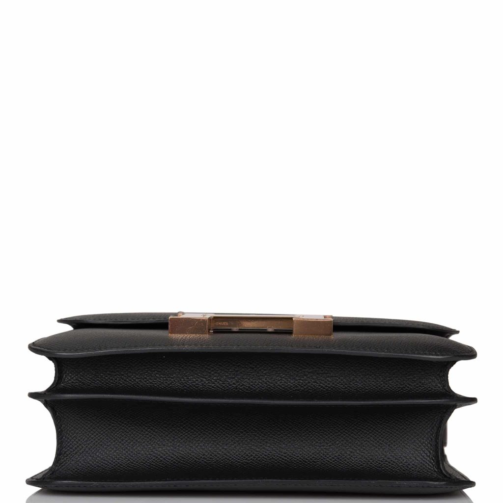 Hermes Constance 24 Togo Leather Gold Hardware Black 24Cm - Image 5