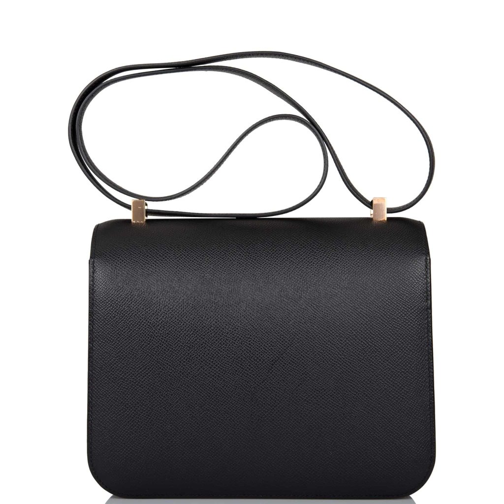 Hermes Constance 24 Togo Leather Gold Hardware Black 24Cm - Image 4