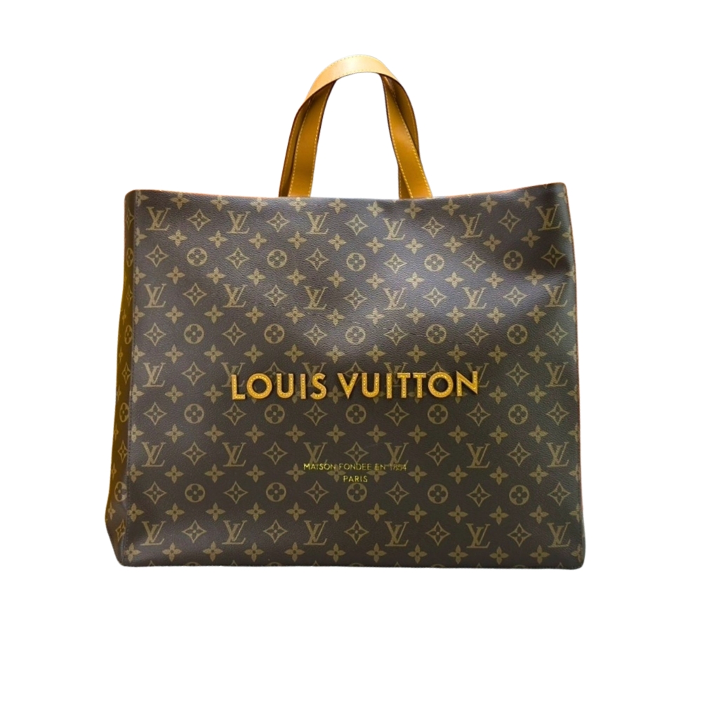 thumnail-14-1.jpg Louis Vuitton Shopper Tote MM Monogram Brown 40Cm - Image 1