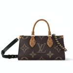 Louis Vuitton Onthego East West Chain Monogram Reverse Brown 25Cm M14236