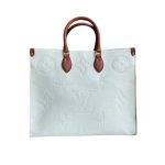 Louis Vuitton Onthego GM White Bag 41cm M44558