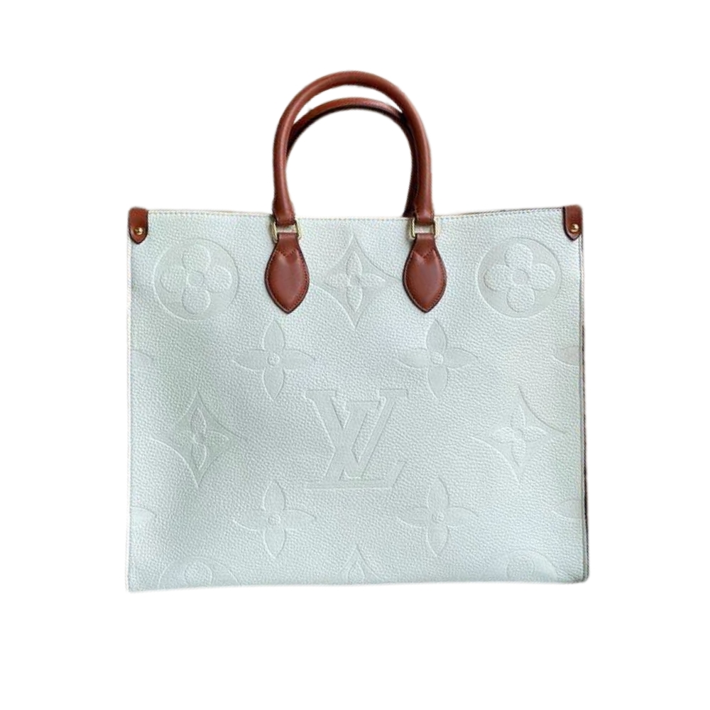 thumnail-17.jpg Louis Vuitton Onthego GM White Bag 41cm M44558 - Image 1