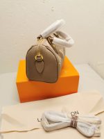 Louis Vuitton Speedy Bandoulière 20 Tourterelle Gray 20Cm M46575 - Image 4