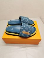 Louis Vuitton Pool Pillow Flat Comfort Mules Blue 1Acjvh - Image 7