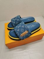 Louis Vuitton Pool Pillow Flat Comfort Mules Blue 1Acjvh - Image 4