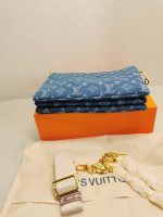 Louis Vuitton Coussin PM Bag Denim Blue 26Cm M24564 - Image 4