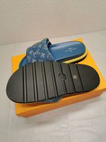 Louis Vuitton Pool Pillow Flat Comfort Mules Blue 1Acjvh - Image 5