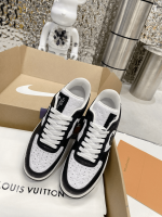 Louis Vuitton x Nike Air Force1 fashion sneakers - Image 3