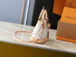 Louis Vuitton X Takashi Murakami Alma BB White Multicolor 24cm M13078 - Image 4