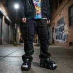 Balenciaga x Crocs Hardcrocs Sandal Black - Image 6