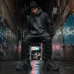 BALENCIAGA TRIPLE-S Balenciaga 20ss air cushion black letter old shoes retro sports sneakers original version number 35-45 - Image 6