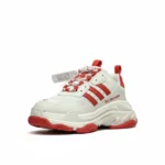 Adidas x Balenciaga Triple S White Sneaker - Image 5