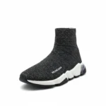 BALENCIAGA GRAY AND BLACK AIR CUSHION ORIGINAL VERSION NUMBER - Image 5