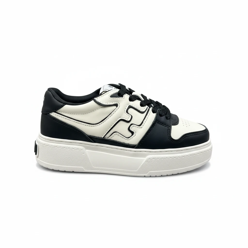 156229-fendi-match-leather-platform-low-tops-sneakers-5-side90view FENDI Match leather platform low-tops sneakers - Image 1